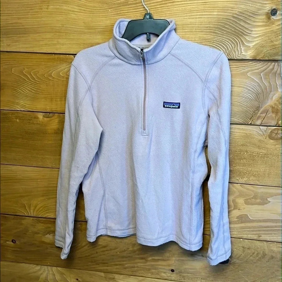 Women's Patagonia 1/4 zip size small fleece pullover ROSE PINK‎ y2k streetwear - Picture 1 of 8